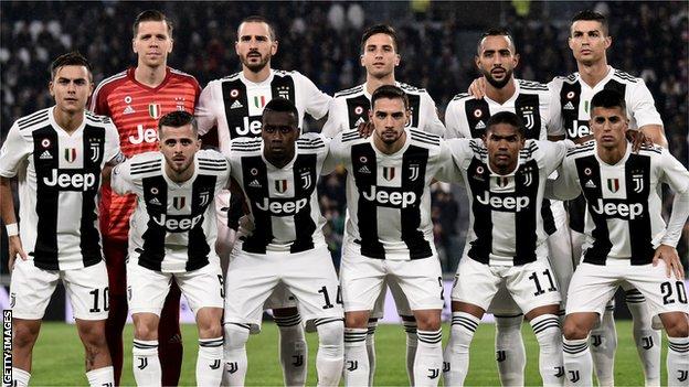 The Juventus team