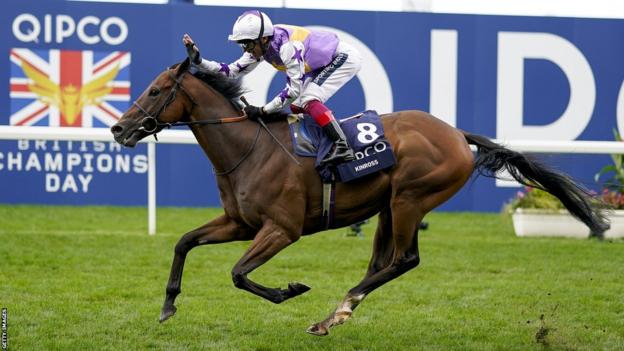 Frankie Dettori on Kinross at Ascot in October