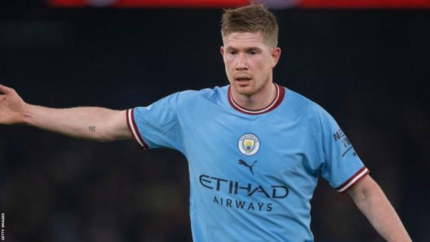 Manchester City's Kevin de Bruyne