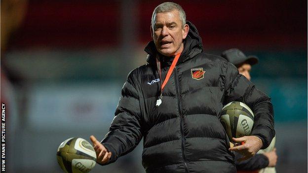 Le directeur du rugby des Dragons, Dean Ryan, a déjà été entraîneur à Worcester et Gloucester