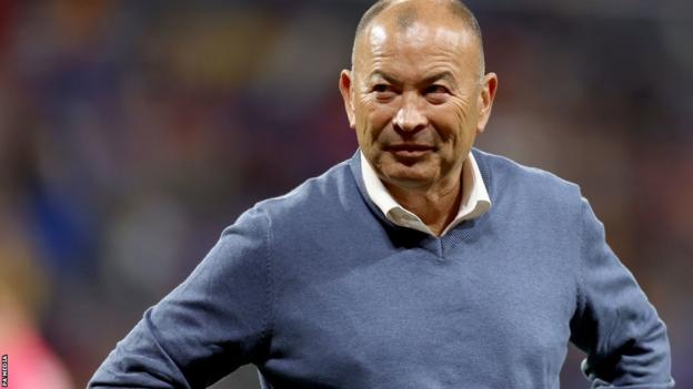 Eddie Jones during an Australia warm-up