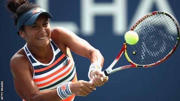 US Open 2018: Heather Watson loses to Ekaterina Makarova in first round ...