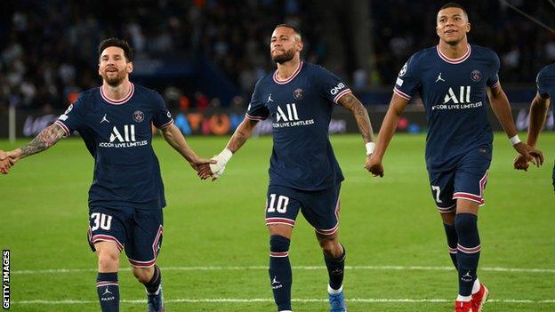 Champions League: How Neymar, Mbappe & Messi are finally thriving at PSG -  BBC Sport