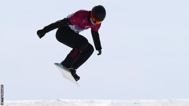 Chinese snowboarder Ji Lijia