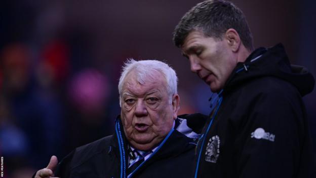 Tony Rowe and Rob Baxter