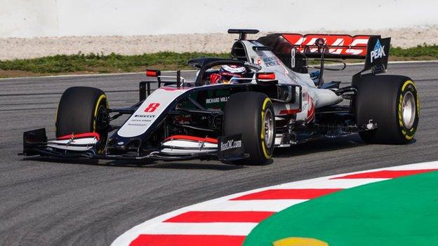 VF20 Haas F1 car
