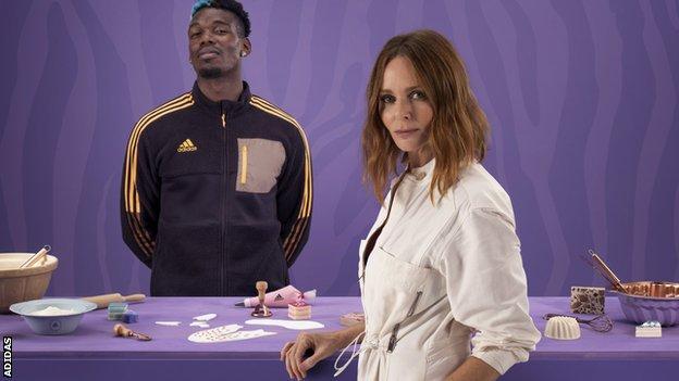 Paul Pogba and Stella McCartney