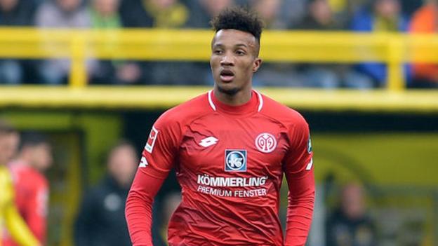 Jean-Philippe Gbamin: Everton sign Mainz midfielder for £25m in five-year deal