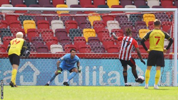 Ivan Toney scores