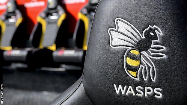 Images of Wasps' dugout at their home ground