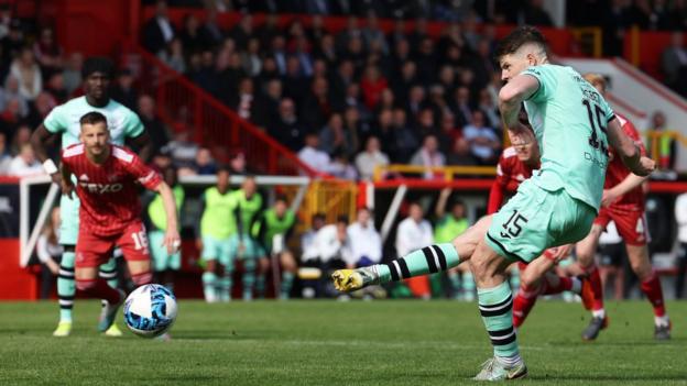 Aberdeen 0-0 Hibs: Nisbet's missed penalty denies Hibs win - BBC Sport