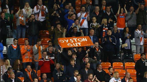 Blackpool fans