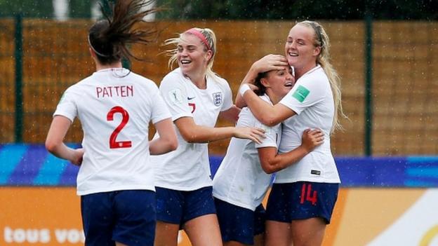 Under-20 World Cup: England women put six past Mexico to reach quarter-finals - BBC Sport