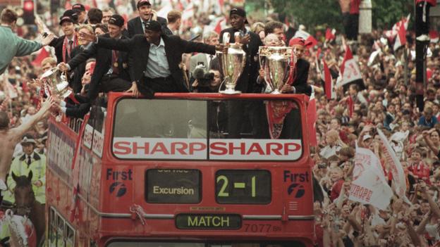 Man Utd 1999 Treble: Near misses, determination & 'pure luck'