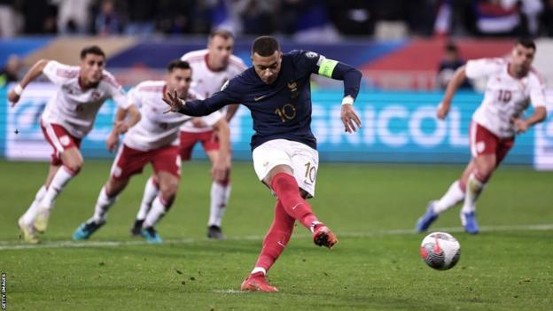 France 14-0 Gibraltar: Kylian Mbappe scores hat-trick in record win - BBC Sport