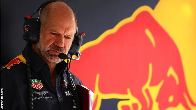 Adrian Newey Chief Technical Officer of Red Bull