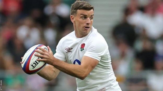 George Ford playing for England