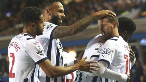 John Swift put Albion in front at St Andrew's with his sixth goal of the season