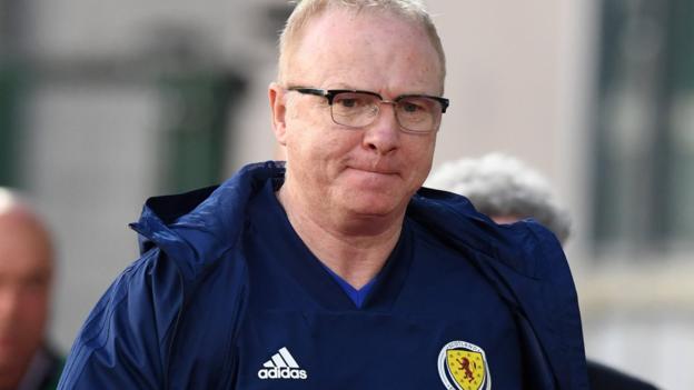 San Marino 0-2 Scotland: 'It's never over' says defiant Alex McLeish on Euro 2020 hopes - BBC Sport