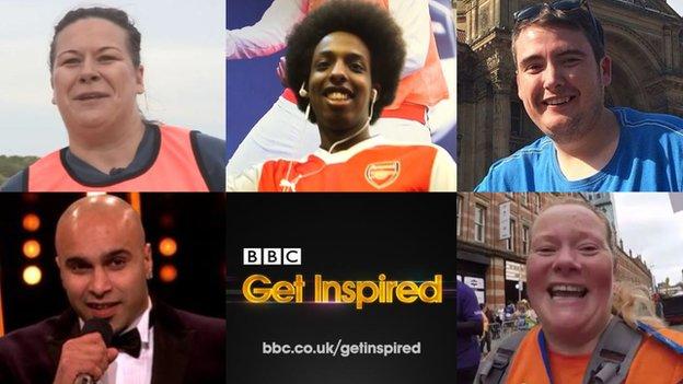 BBC Get Inspired faces of 2017