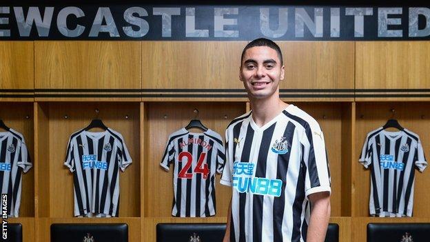 newcastle united almiron jersey