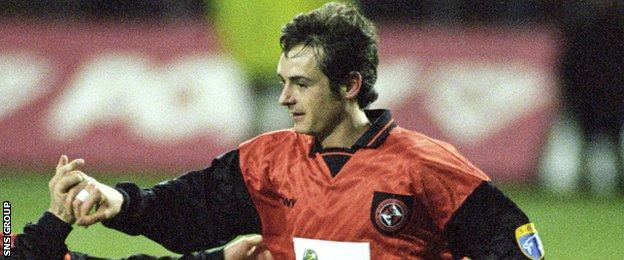Ray McKinnon had two spells as a player with Dundee United