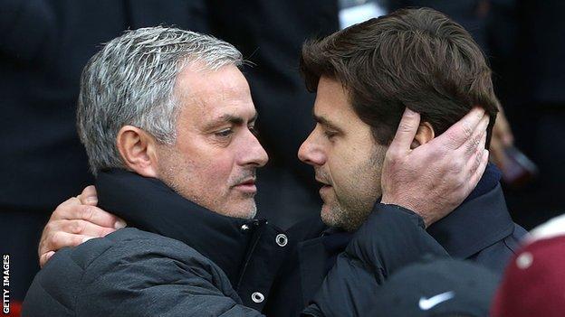 Mourinho (left) believes Tottenham have had a good summer