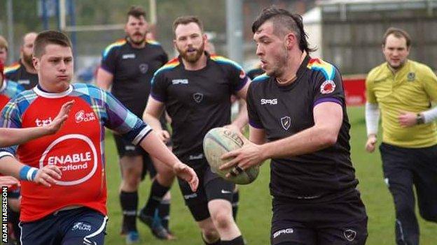 TRI rugby game in April 2016
