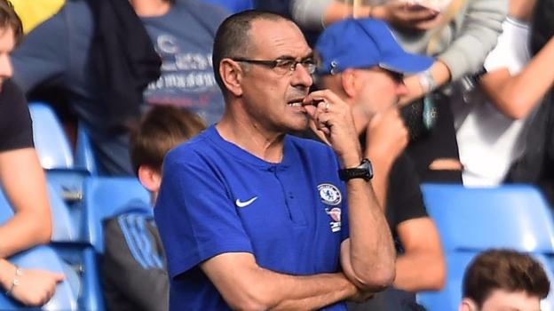 Chelsea 4-1 Cardiff: Maurizio Sarri says Chelsea still have 'steps to take' - BBC Sport