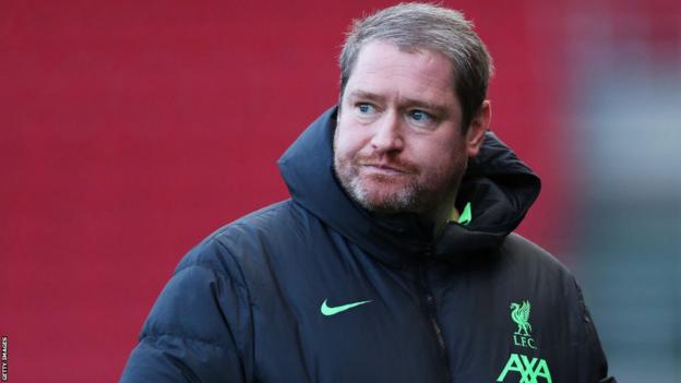 Matt Beard with Liverpool