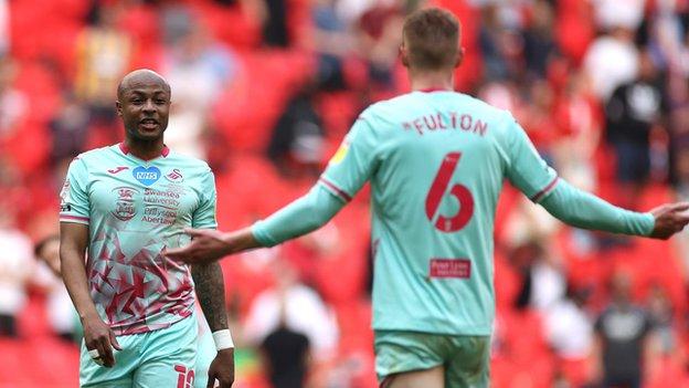 Andre Ayew and Jay Fulton