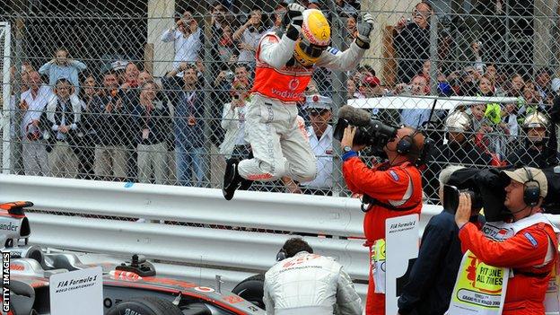 Lewis Hamilton, Monaco Grand Prix 2008