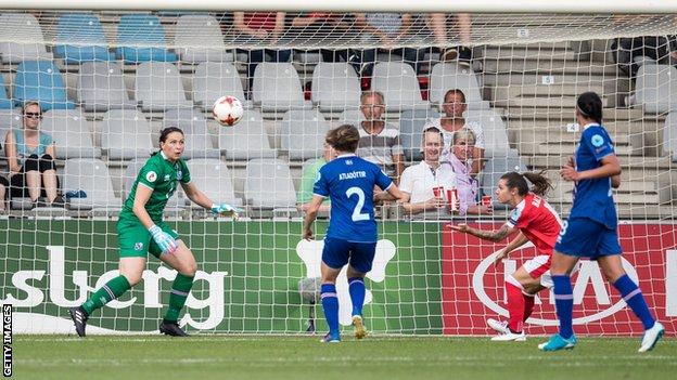 Chelsea's Ramona Bachmann headed Switzerland's winner