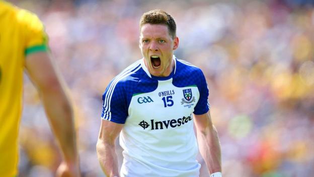 Inspired Monaghan skipper Conor McManus contributed six of his side's 11 points