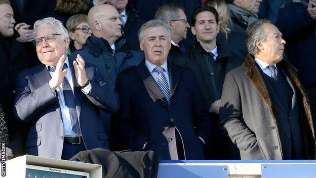 Everton boss Carlo Ancelotti