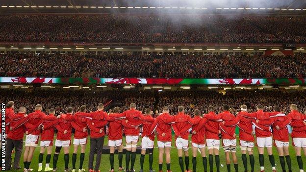 Le dernier match du Pays de Galles au stade de la Principauté devant la foule était leur défaite des Six Nations contre la France en février 2020