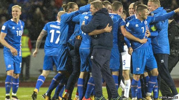 Iceland became the smallest nation to progress to a World Cup after beating Kosovo to win their qualifying group
