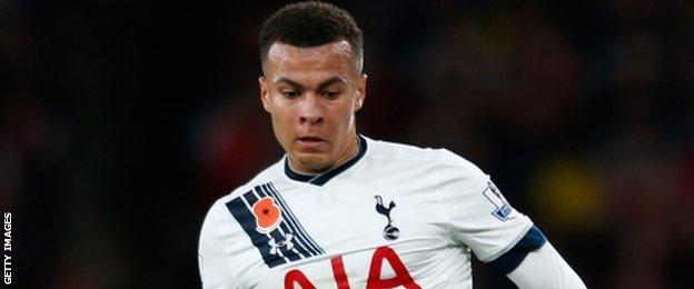 Dele Alli tormented Arsenal at times with his skill, vision and composure. BBC Radio 5 live pundit, and former Arsenal striker, John Hartson told listeners that Alli "controlled play" in midfield