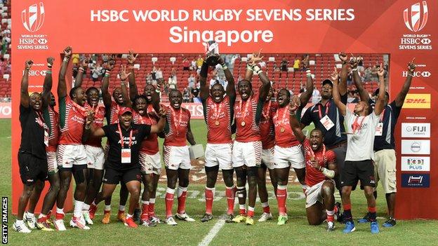 Kenya win World Series title in Singapore