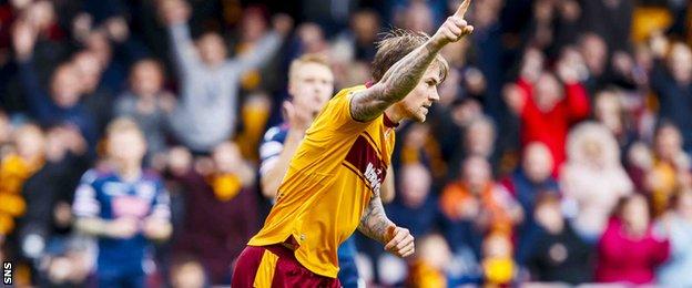 Richard Tait celebrates