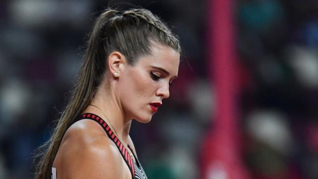 Alysha Newman: Pole vaulter says she does not condone domestic abuse ...