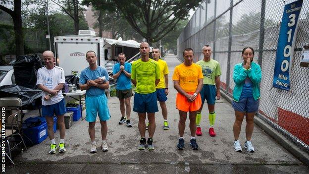 Competitors line up for the start of the 2019 event