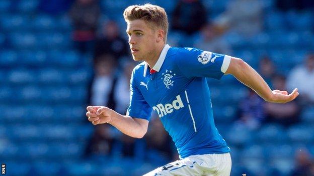 Andy Murdoch has made more than 20 appearances for Rangers