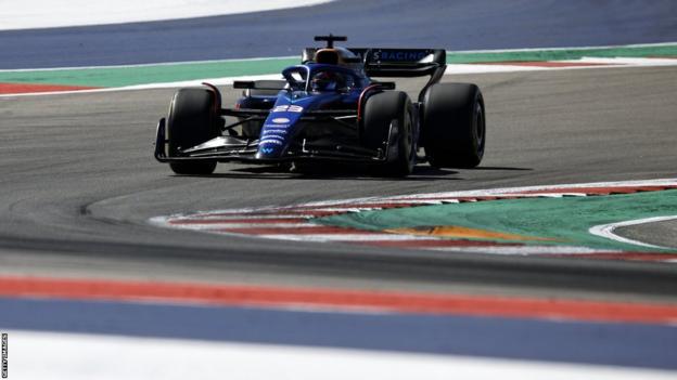 Alex Albon at US Grand Prix