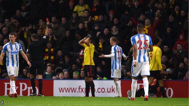 Deeney: Watford captain given ban after losing red card appeal - BBC Sport
