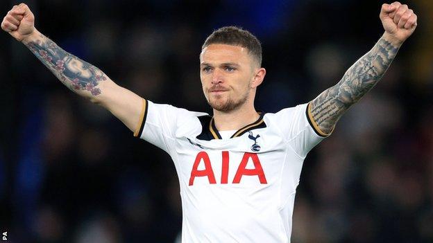 Trippier has played 18 times in the league over two seasons