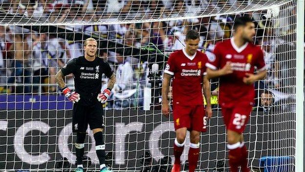 Liverpool goalkeeper hot sale champions league final