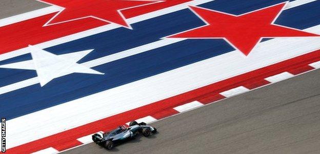 Lewis Hamilton United States GP