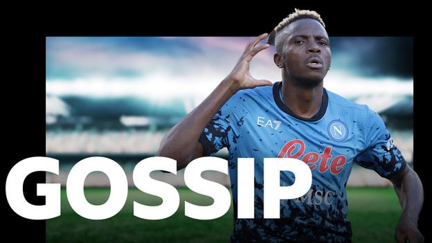 Victor Osimhen gossip graphic