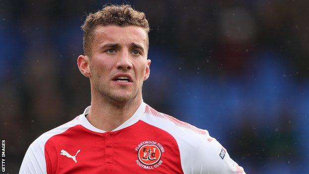 Baily Cargill on loan at Fleetwood Town